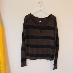 Free People Striped Sweater